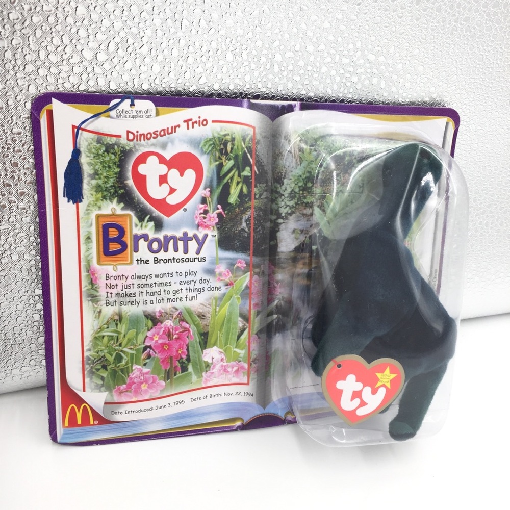 Ty Bronty Miniature beanie baby